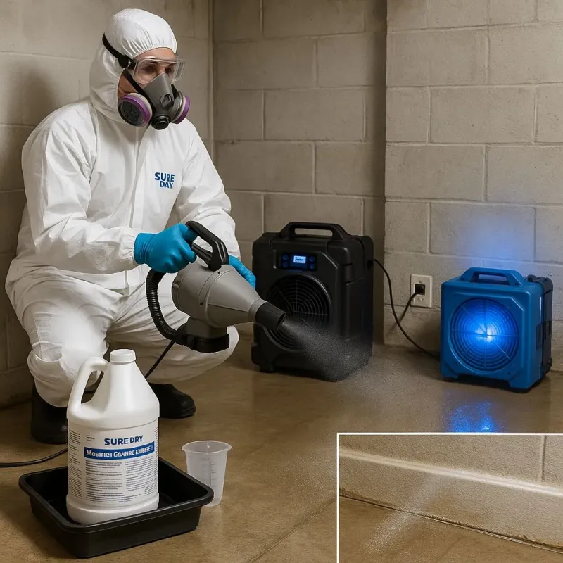 Sanitization and Odor Removal process in Hines, OR