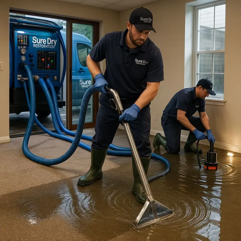 Water Extraction and Removal process in Hines, OR